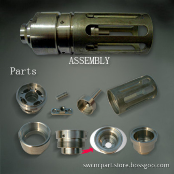 Chromed CNC Lathe Part for Sewing Machine